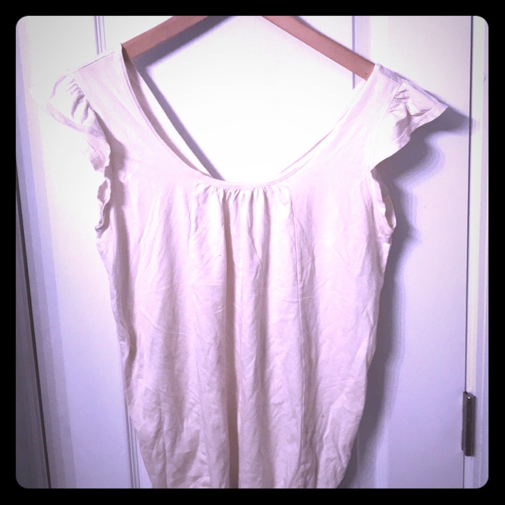 Gap Cream Colored Shirt